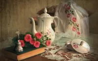 Пазл Розовые мотивы