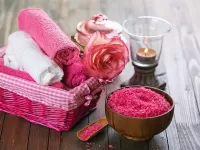 Пазл Розовое спа