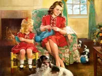 Пазл Рукодельницы