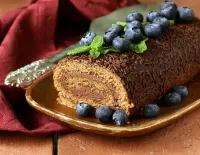 Пазл Рулет с ягодами 