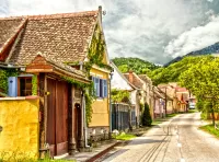 Пазл Румынская деревня