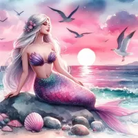Пазл Русалка