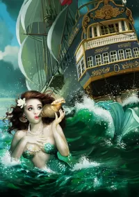 Пазл Русалочка