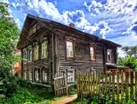 Пазл Русская деревня
