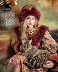 Пазл Русская красавица