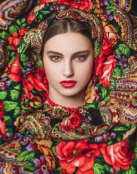 Пазл Русская красавица