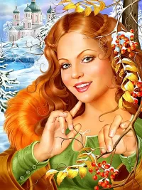 Пазл Рябина