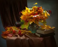 Пазл Рябиновое вино