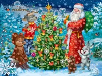 Пазл С Новым годом 