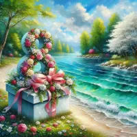 Пазл С праздником