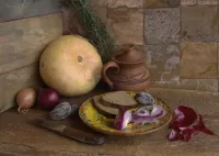 Пазл С сушёной хурмой