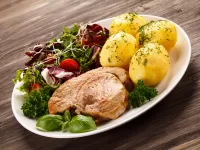 Пазл Салат к мясу