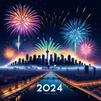 Пазл Салют в честь 2024