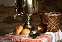 Пазл Самовар