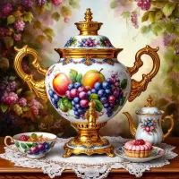 Пазл Самовар