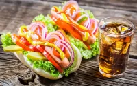 Пазл Сандвичи с овощами 