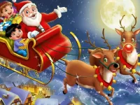 Пазл Санта Клаус