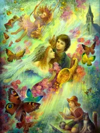 Пазл Счастливы вместе