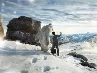 Пазл Селфи с йети