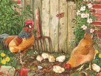 Пазл Семейная прогулка