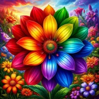 Пазл Семицветик