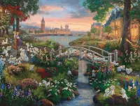 Пазл Семья далматинцев