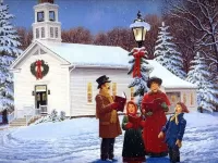 Пазл Семья поет