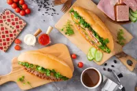 Пазл Сендвичи