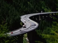 Пазл Серпантиновая дорога