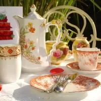 Пазл Сервировка к чаю