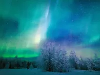 Пазл Северное сияние