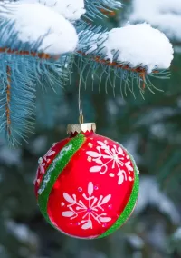 Пазл Шар на ветке