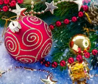 Пазл Шар со спиралями