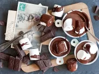 Пазл Шоколад и маршмеллоу