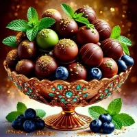 Пазл Шоколадные конфеты