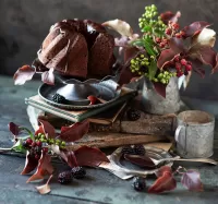 Пазл Шоколадный кекс