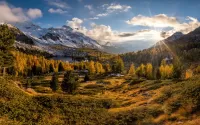 Пазл Швейцарские Альпы
