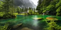 Пазл Швейцарский изумруд