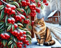 Пазл Сибирский кот