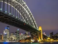 Пазл Мост в городе 