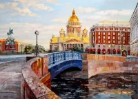 Пазл Синий мост