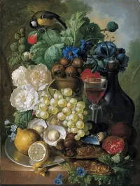 Пазл Синице на обед