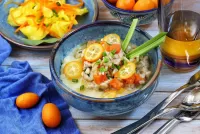 Пазл Синяя миска