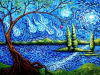 Пазл Синяя ночь