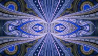 Пазл Синяя симметрия