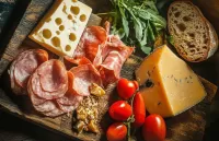 Пазл Сыр и колбаса 