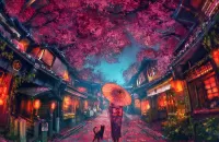 Пазл Сиреневые сумерки