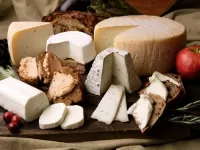 Пазл Сыры и хлеб