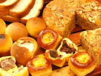 Пазл Сырные булочки и торт