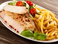 Пазл Сытный обед